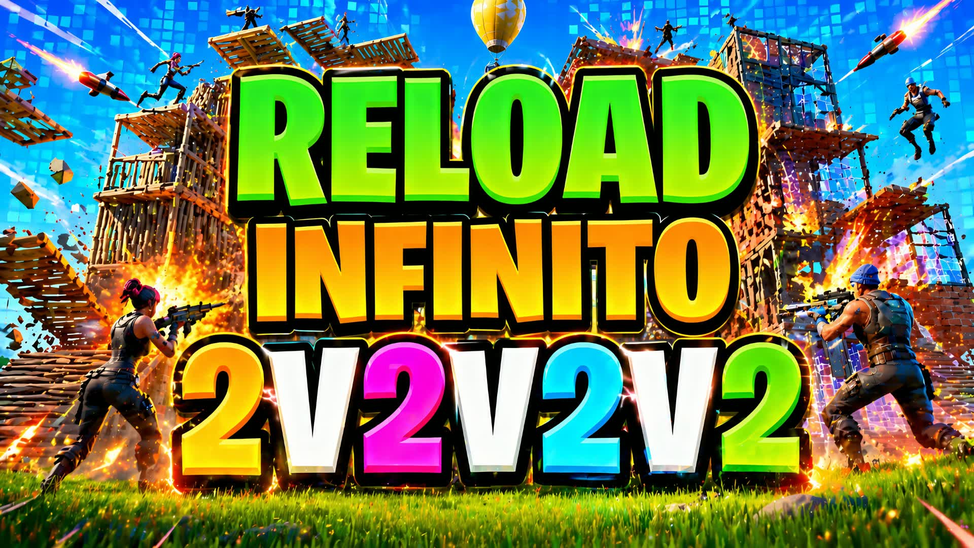 RANKED RELOAD 2v2V2V2🎯