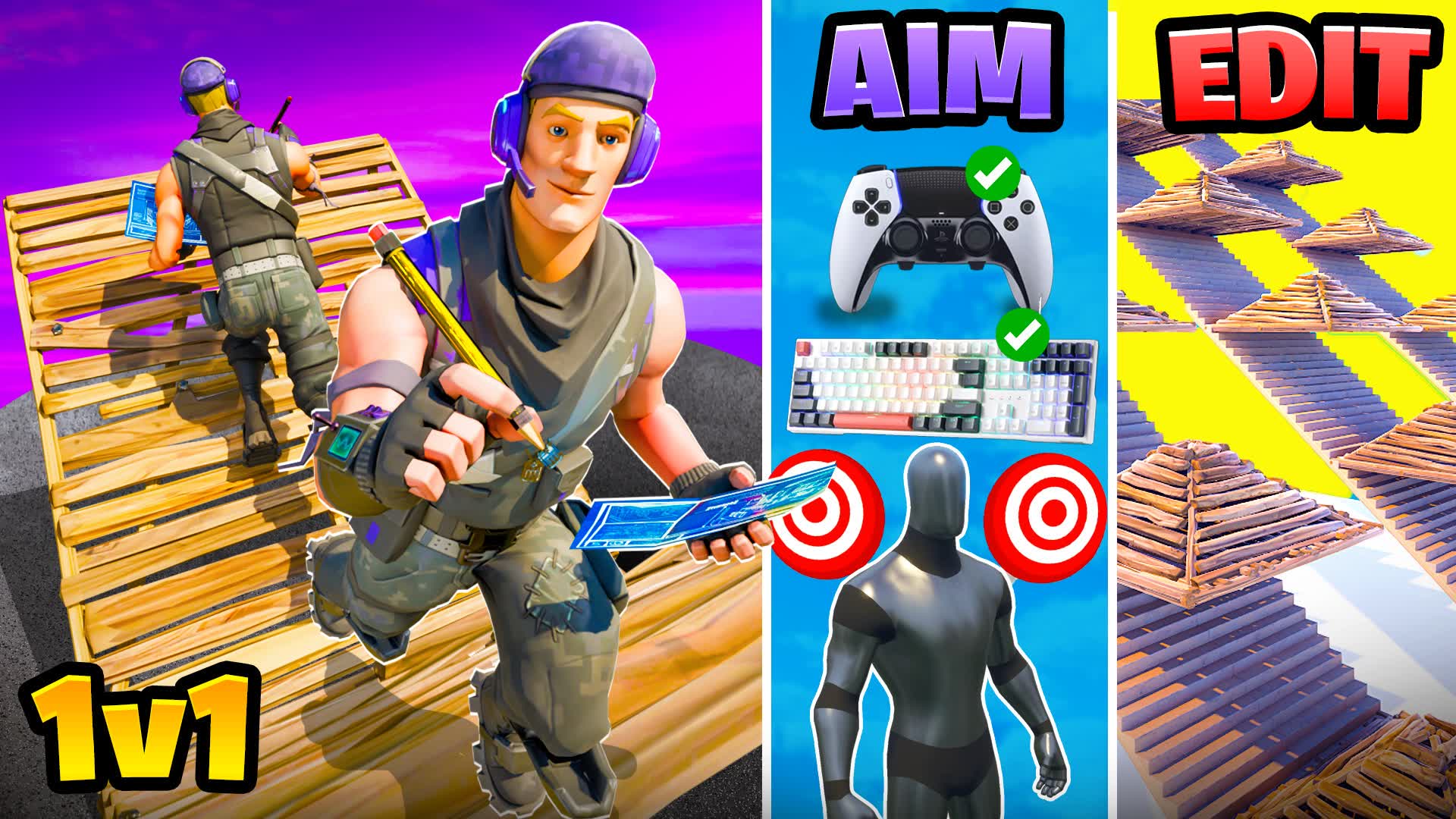 1v1 Buildfight & Aim/Edit