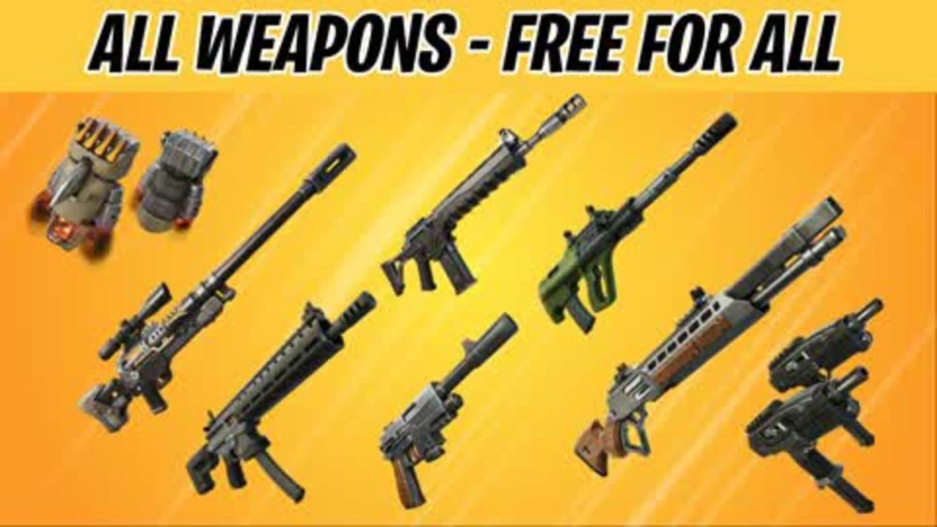 All New Weapons - Free For All