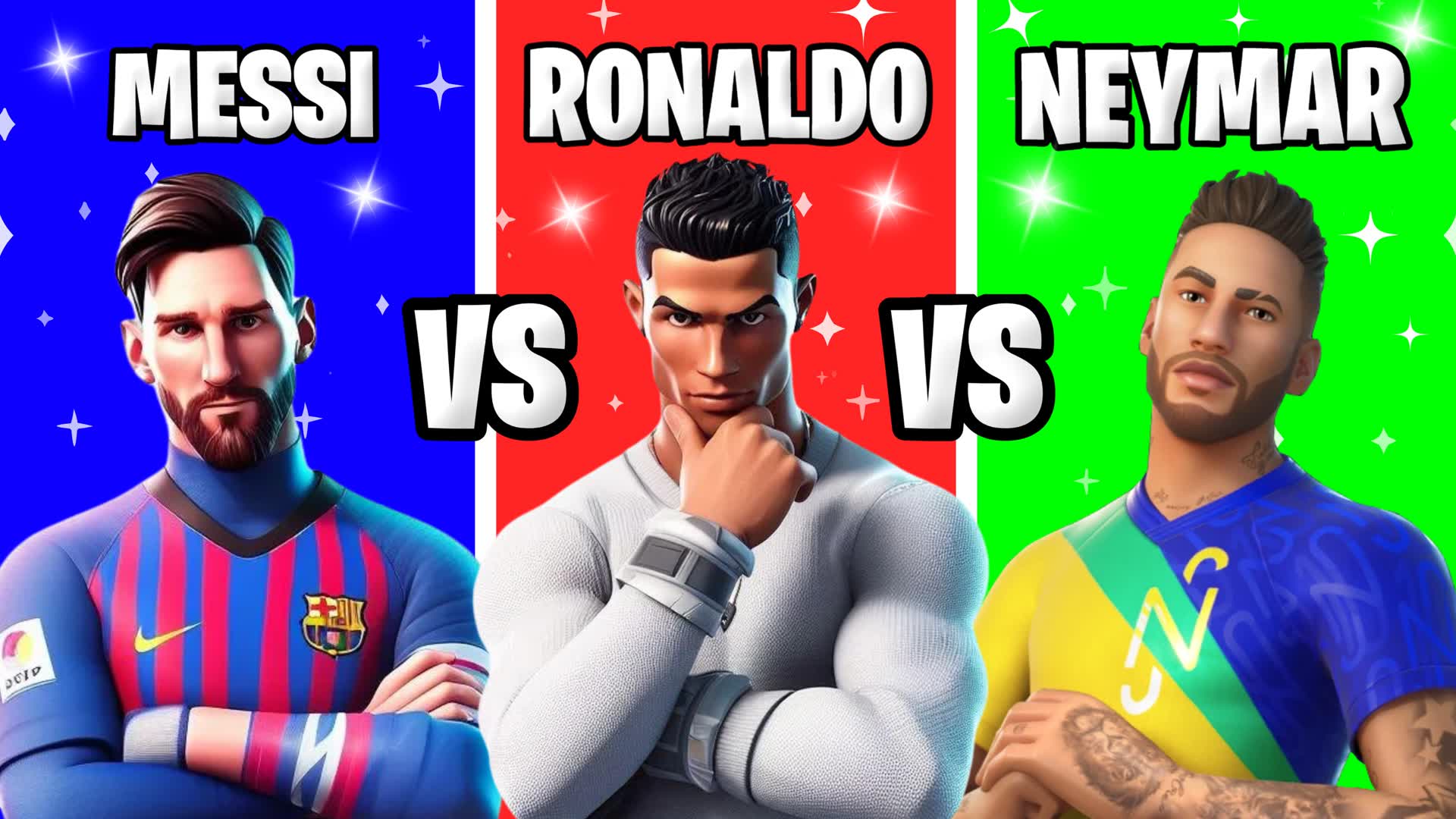 RONALDO VS MESSI VS NEYMAR
