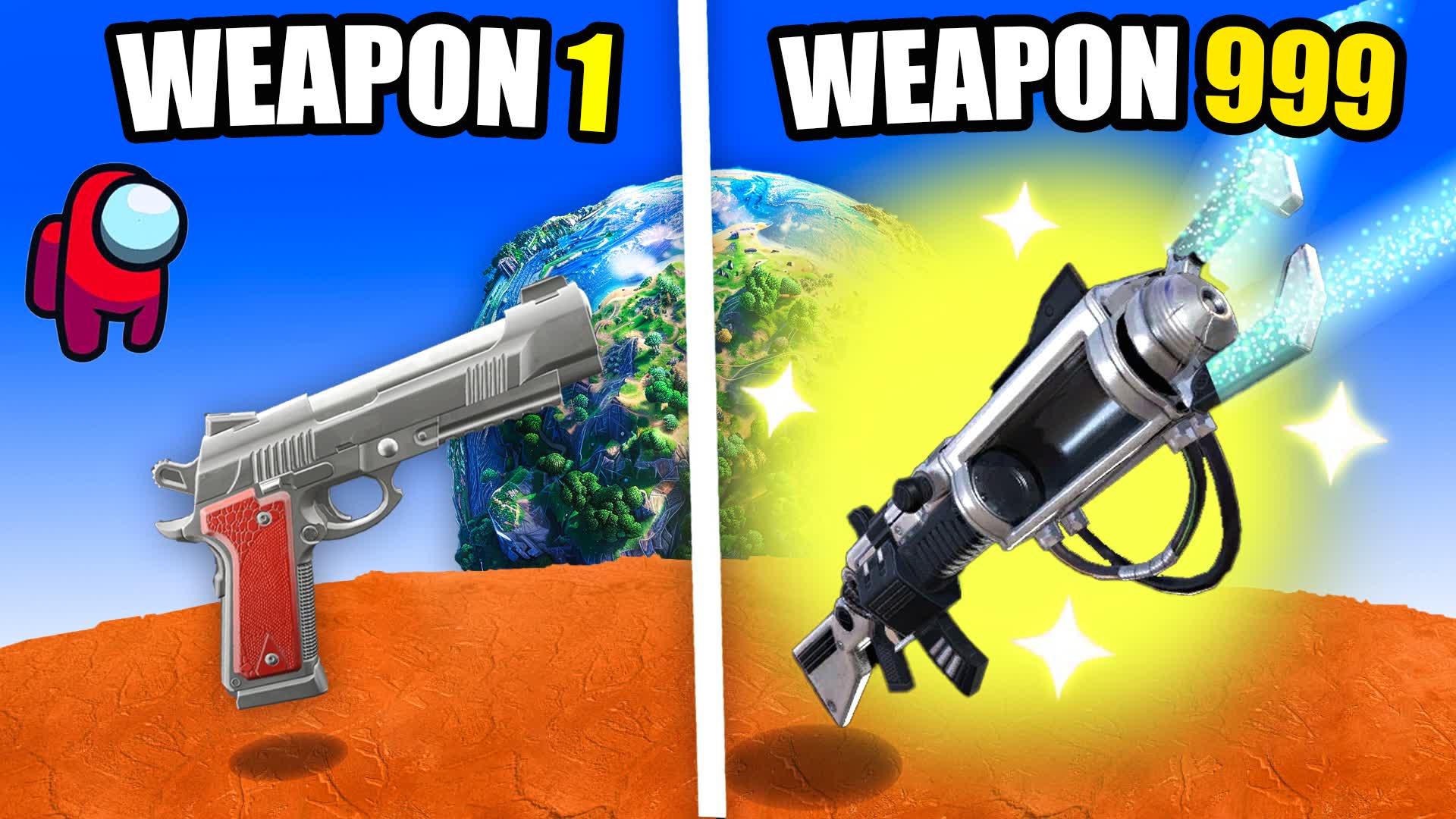 🚀MARS ONE SHOT🔫GUN GAME