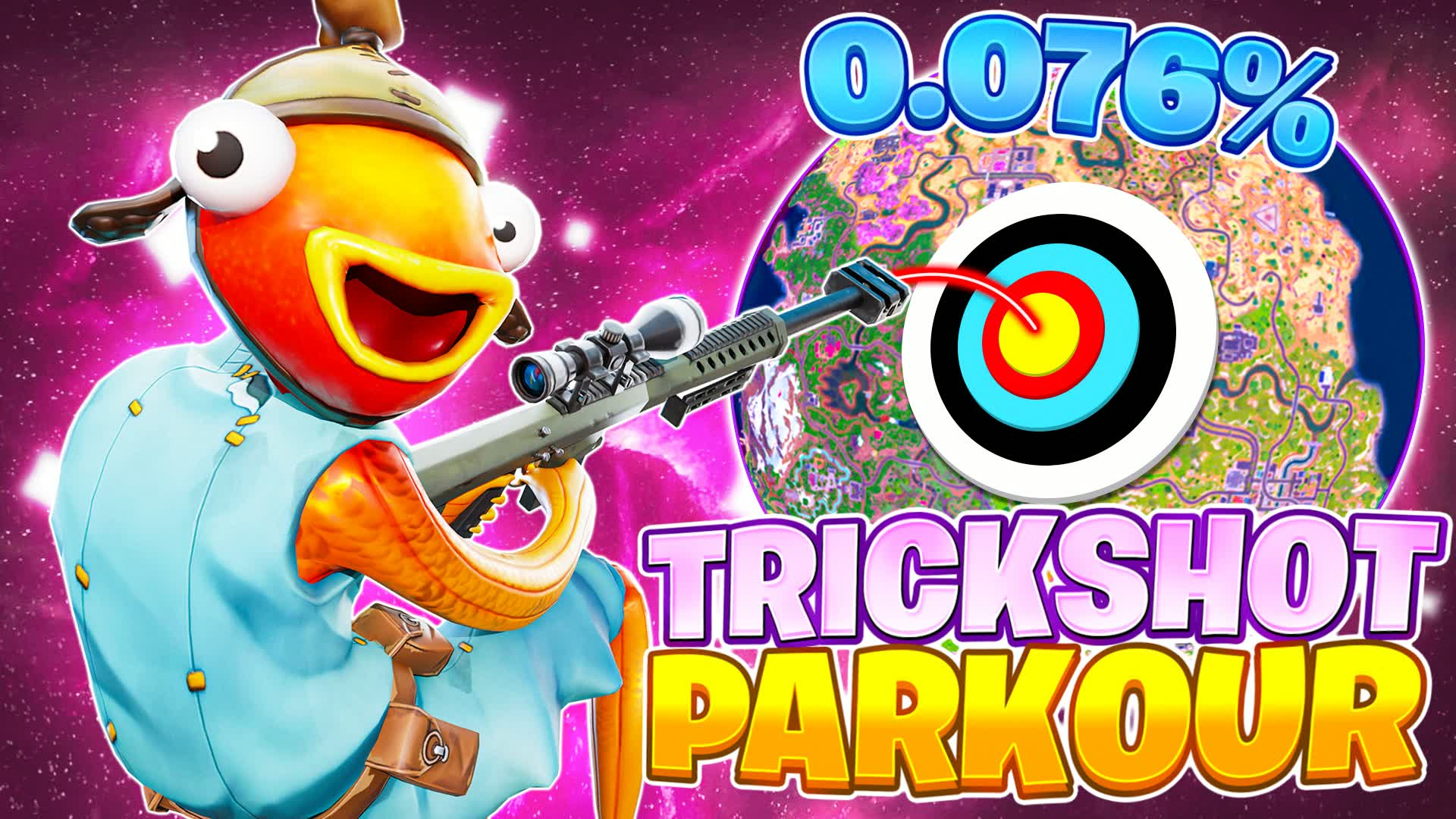 ⭐SUPER TRICKSHOT PARKOUR🎯 [130+ LEVELS]