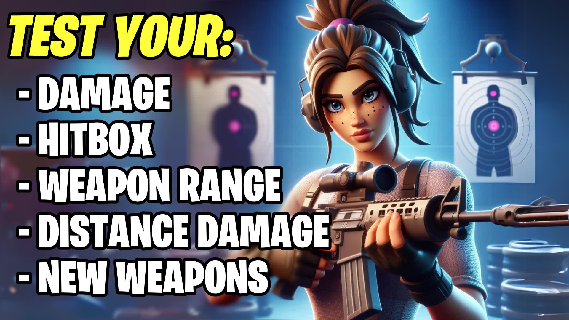 TEST WEAPONS DAMAGE