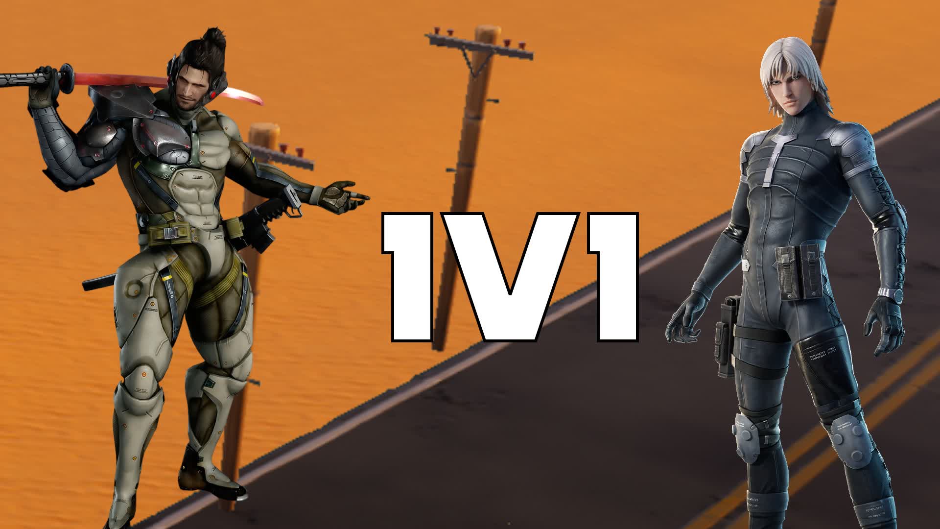 Metal Gear Sam vs Raiden
