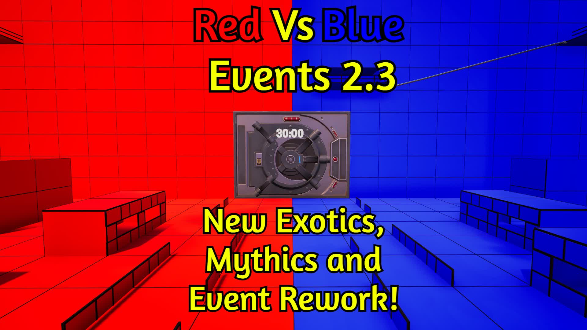 Events Red vs Blue 2.3!