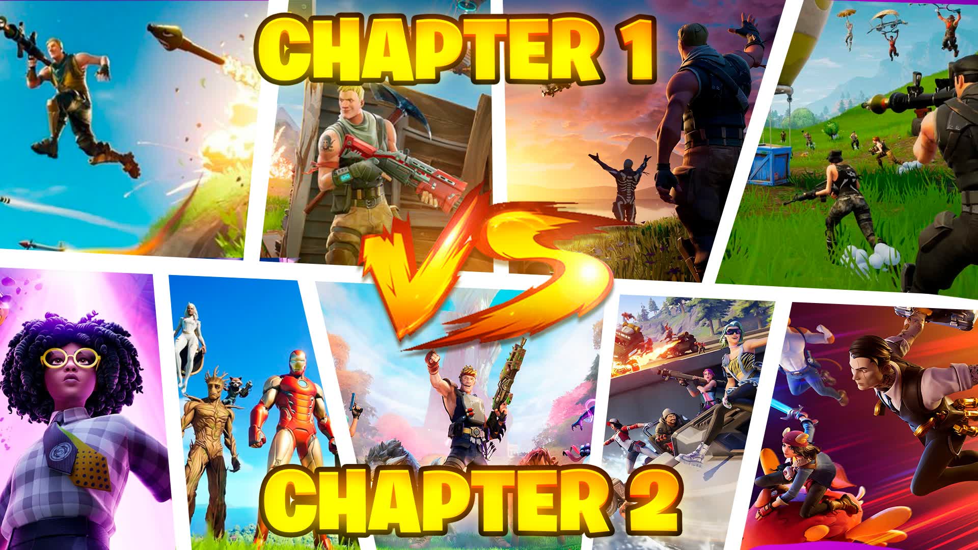 🔵BLUE CHAPTER 1 VS RED CHAPTER 2🔴