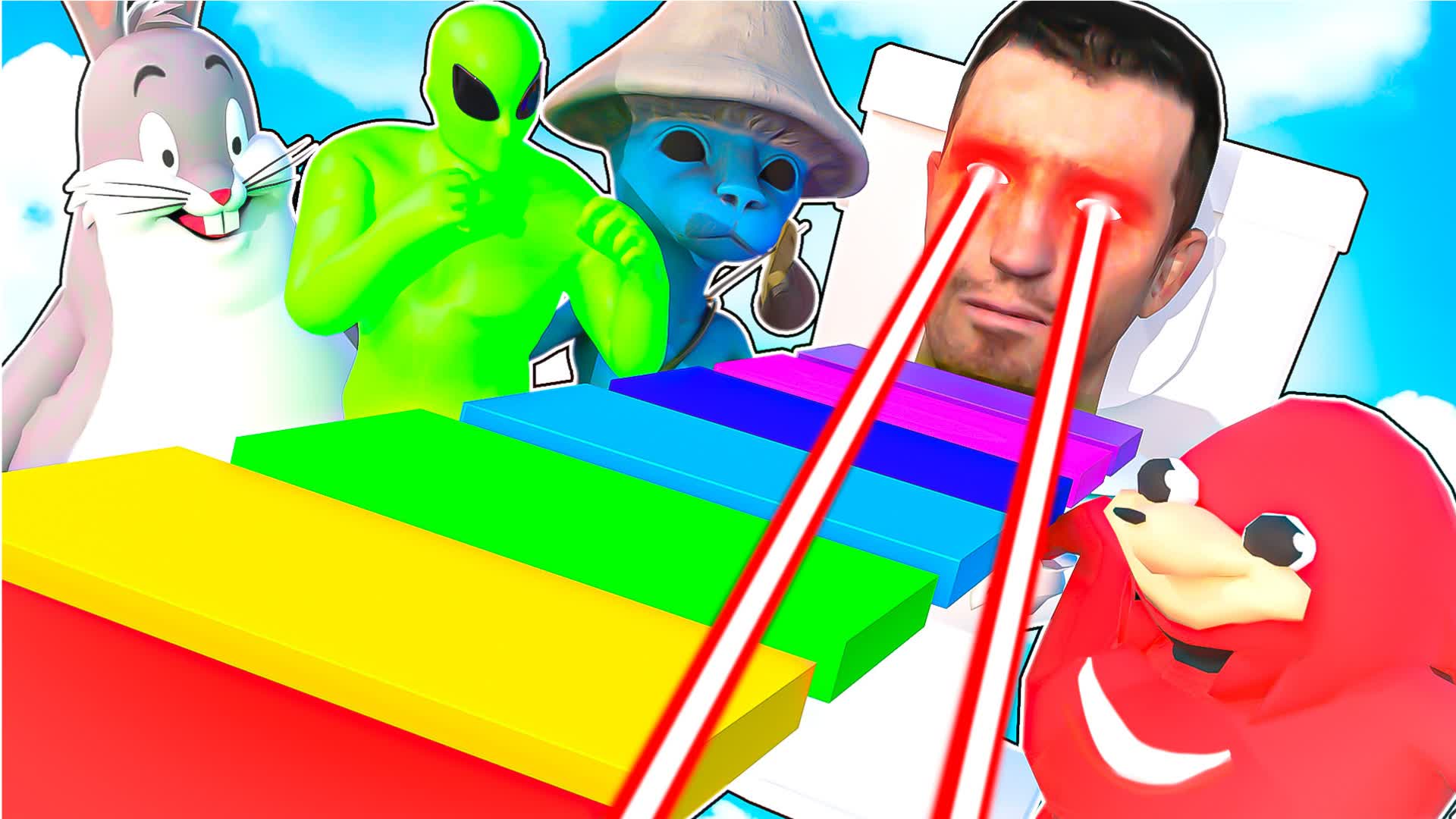 🚽SKIBIDI OBBY 300+🌈