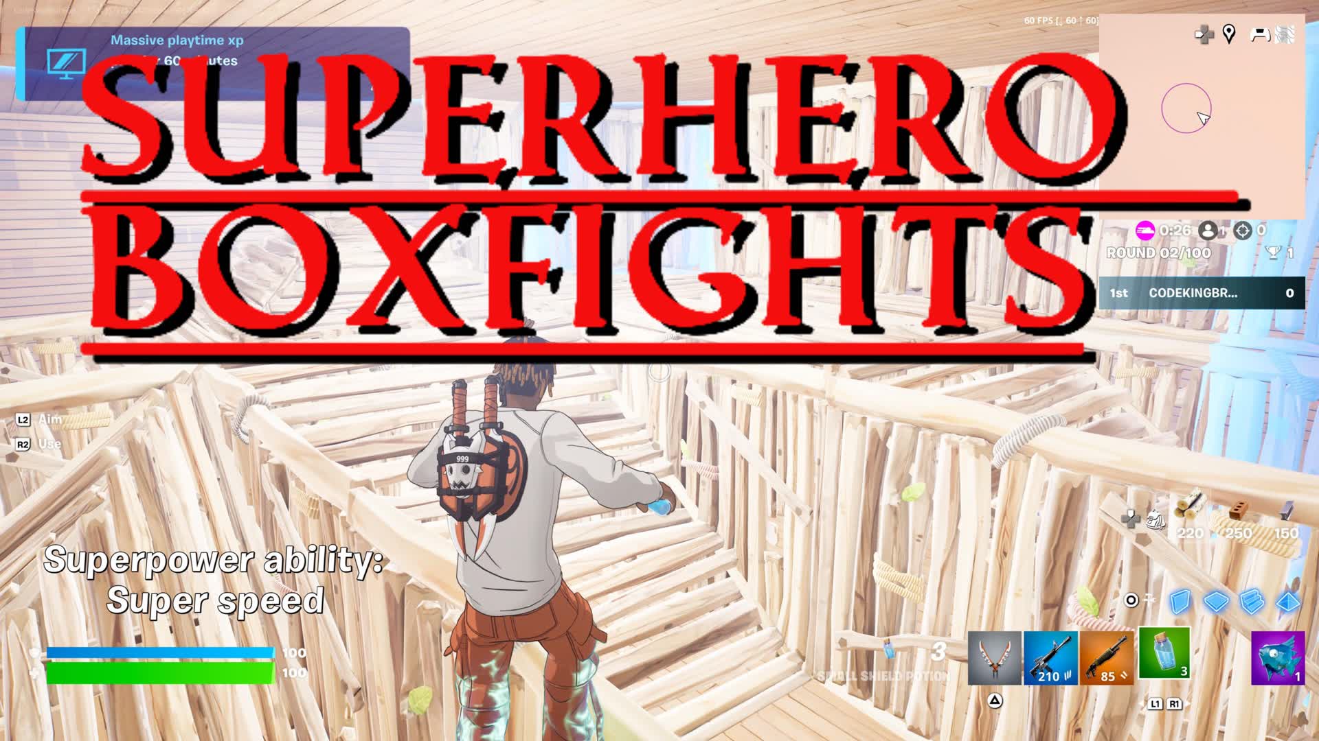 Superhero ability Boxfights map!