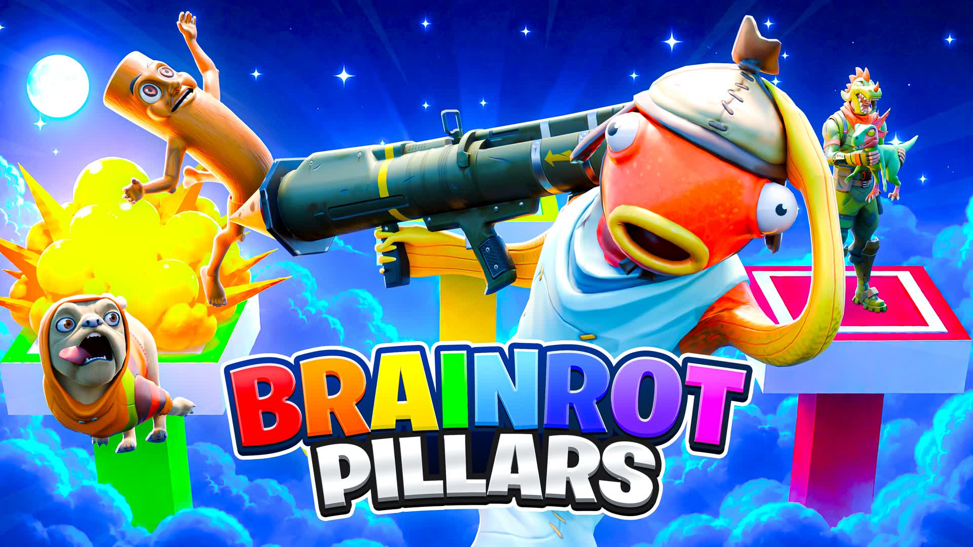 Brainrot Pillars 🏖️🌊🚤