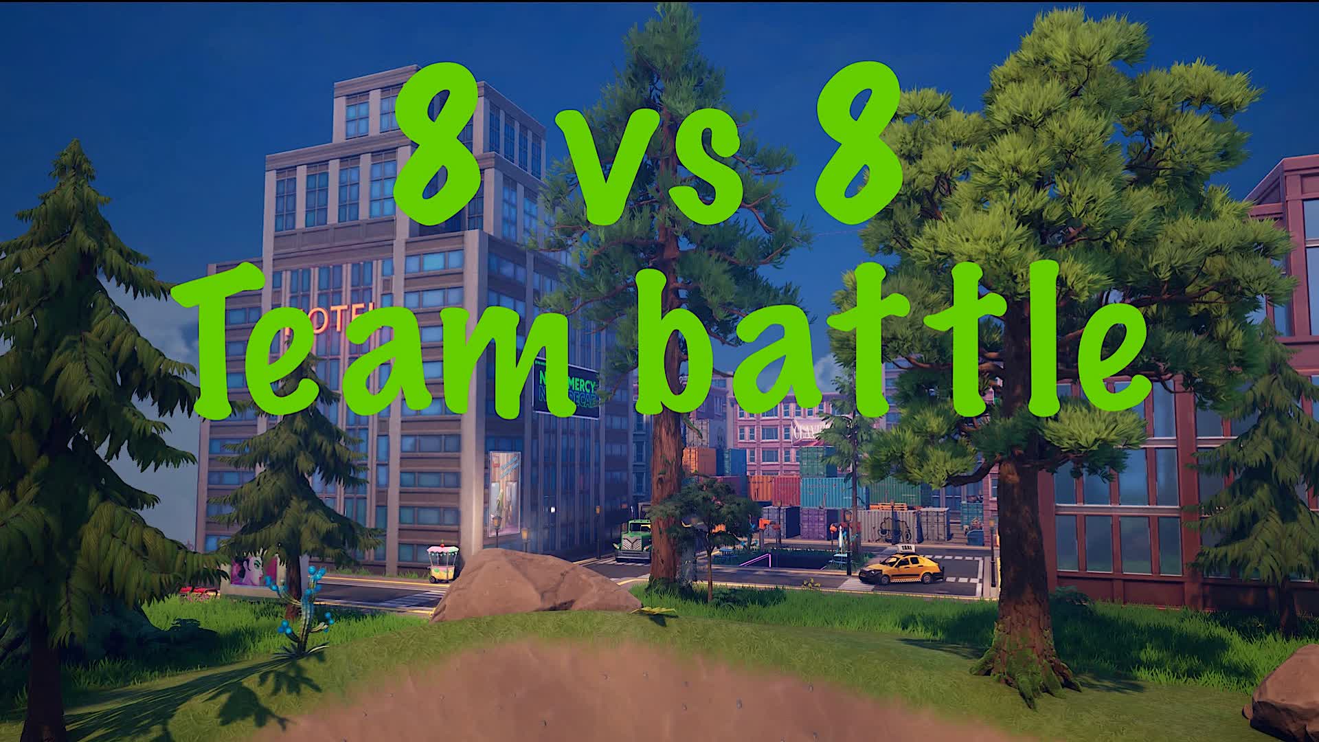8 vs 8 Team battle