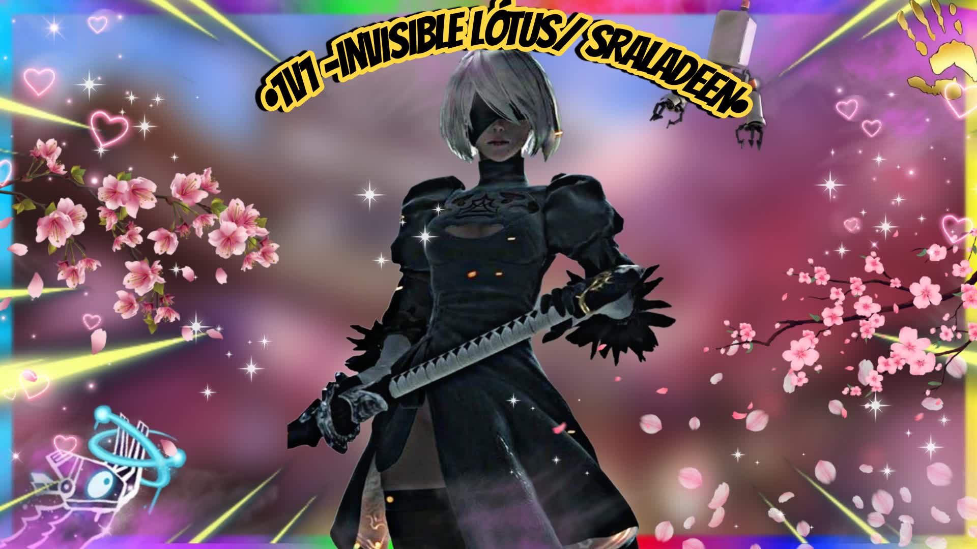 🌸"1v1 -Invisible 2B•Lótus/ SrAladeen"💮