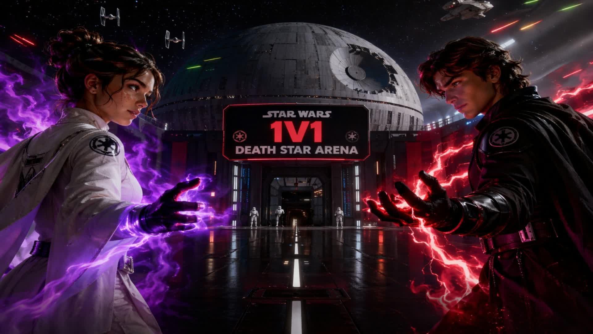 Death star epic battle