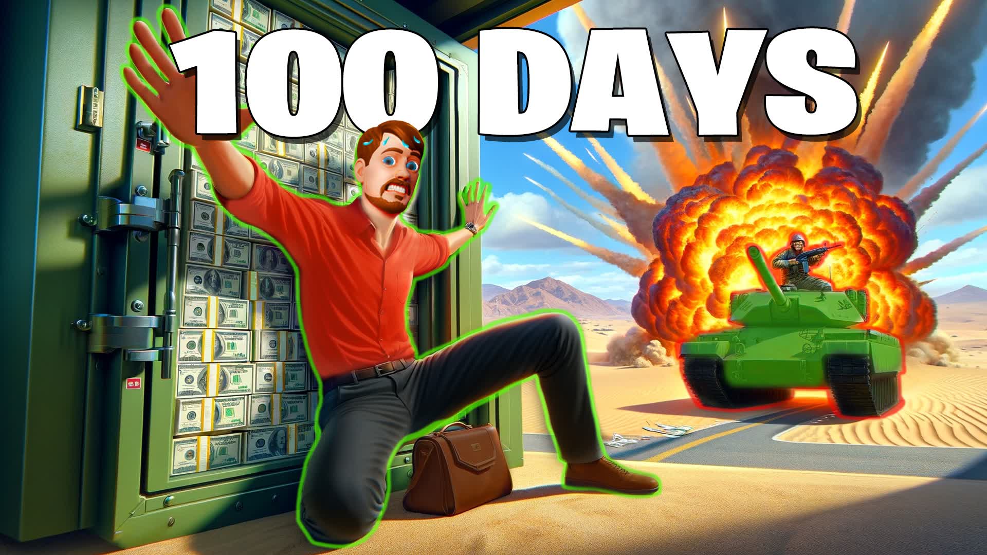 💸 SURVIVE 100 DAYS 💥