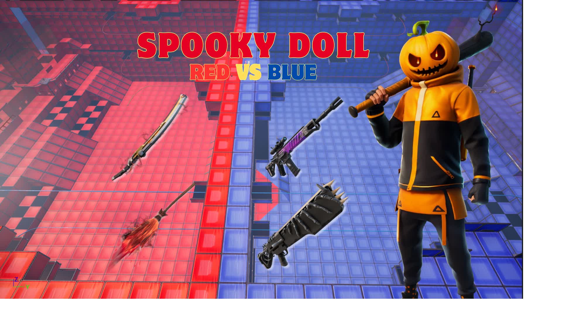 💫 Spooky Doll🔴RED VS BLUE 🔵  💫 🆕