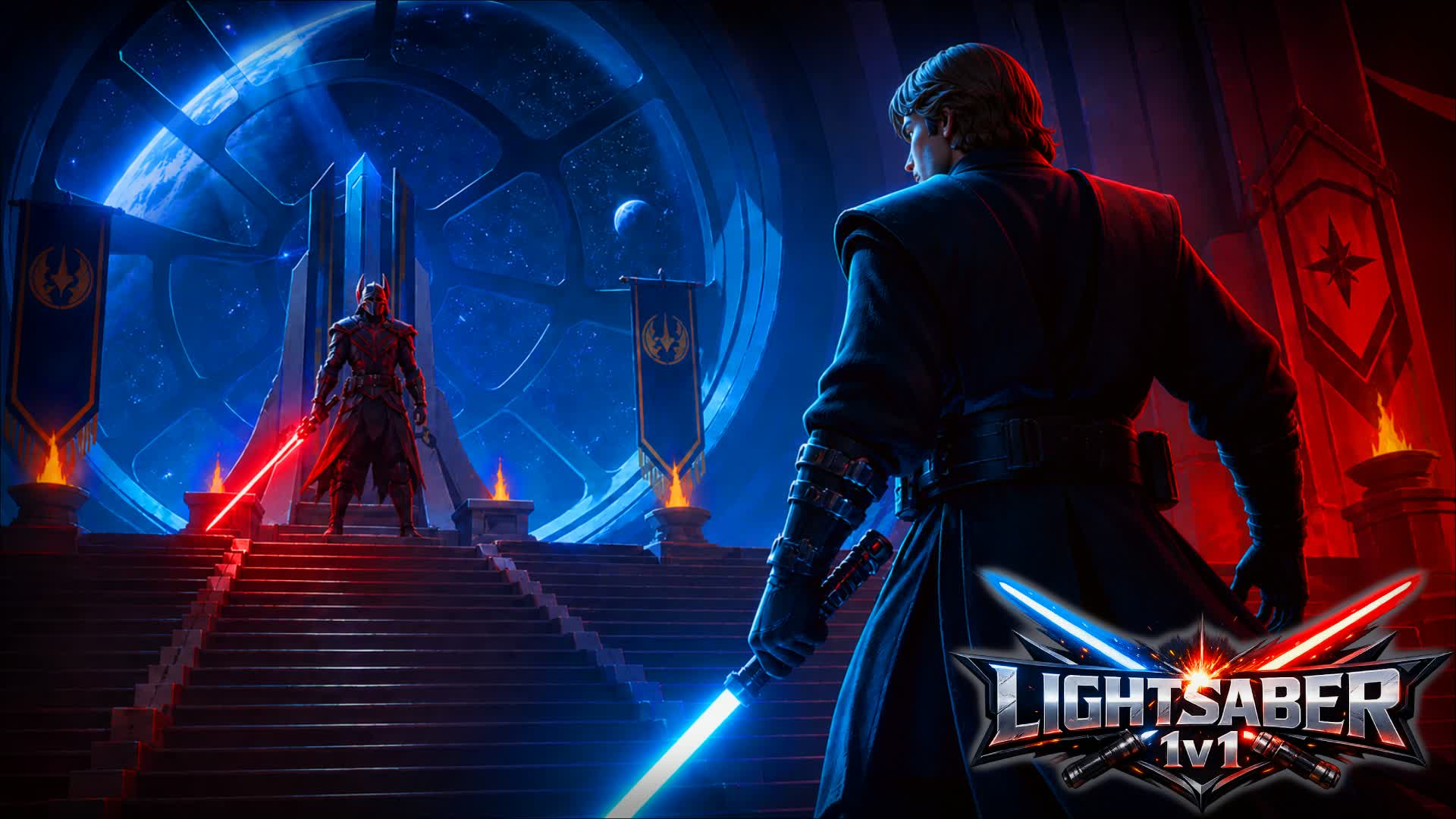 LIGHTSABER 1v1 ⚔️ CUSTOM SABERS
