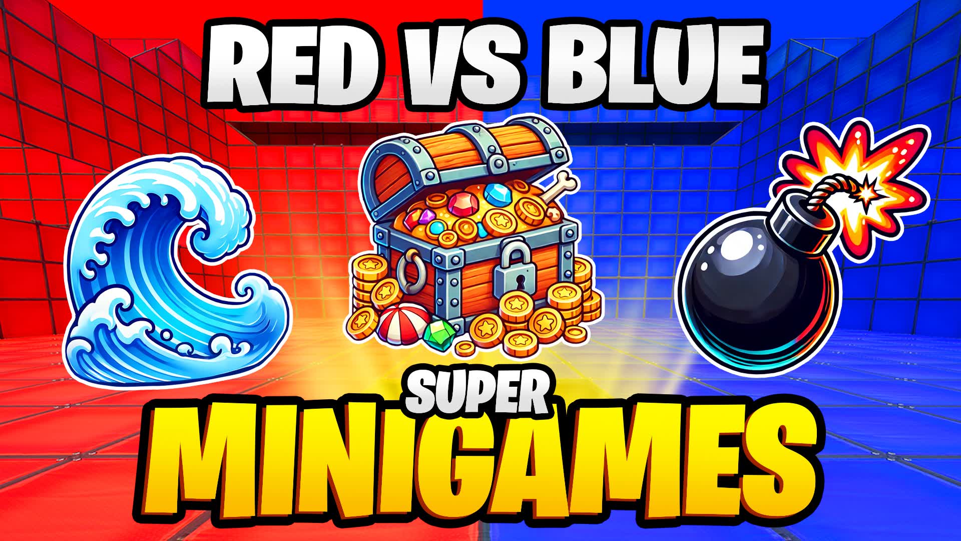 SUPER MINIGAMES RED VS BLUE