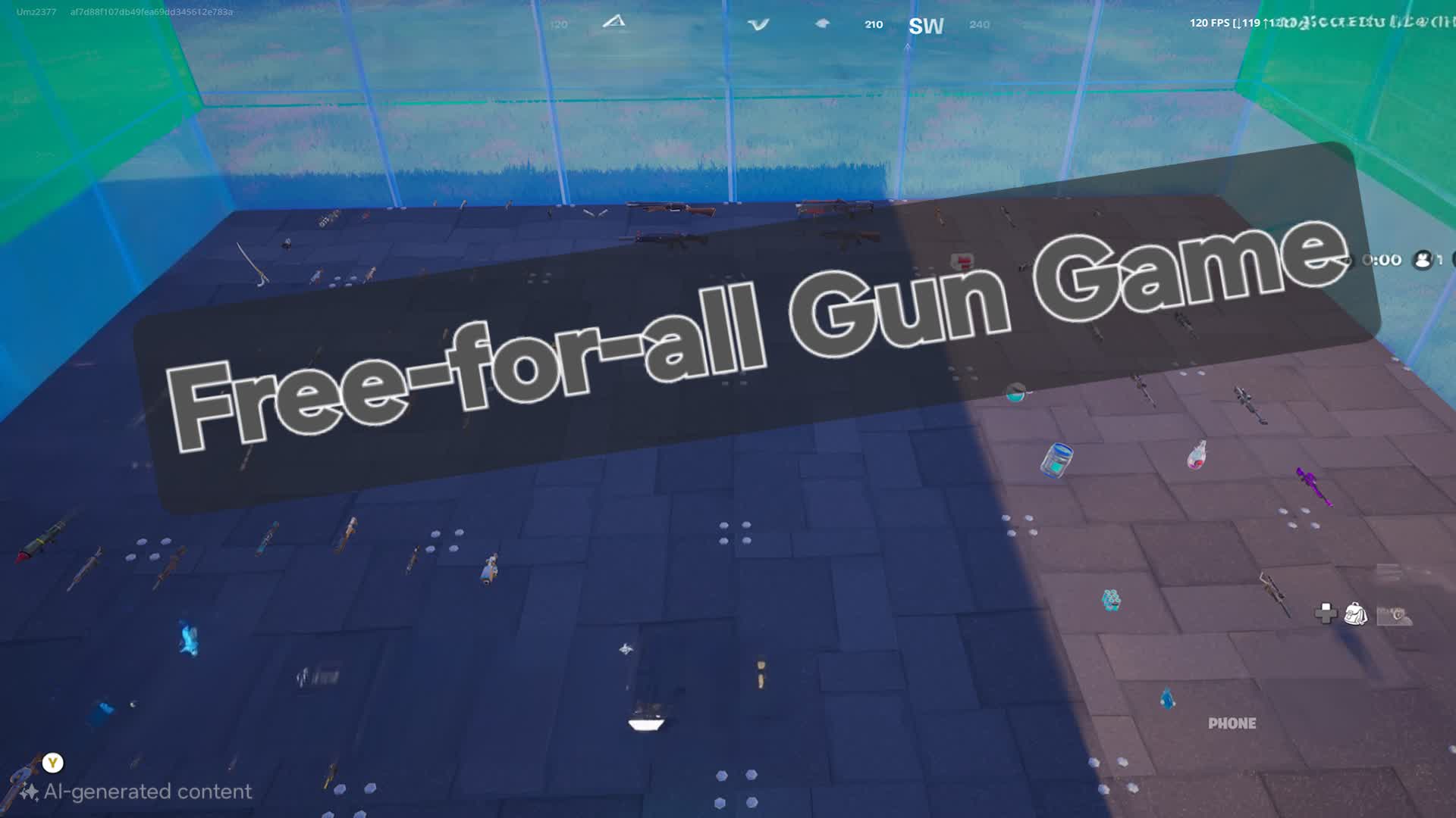 Free for all gun game