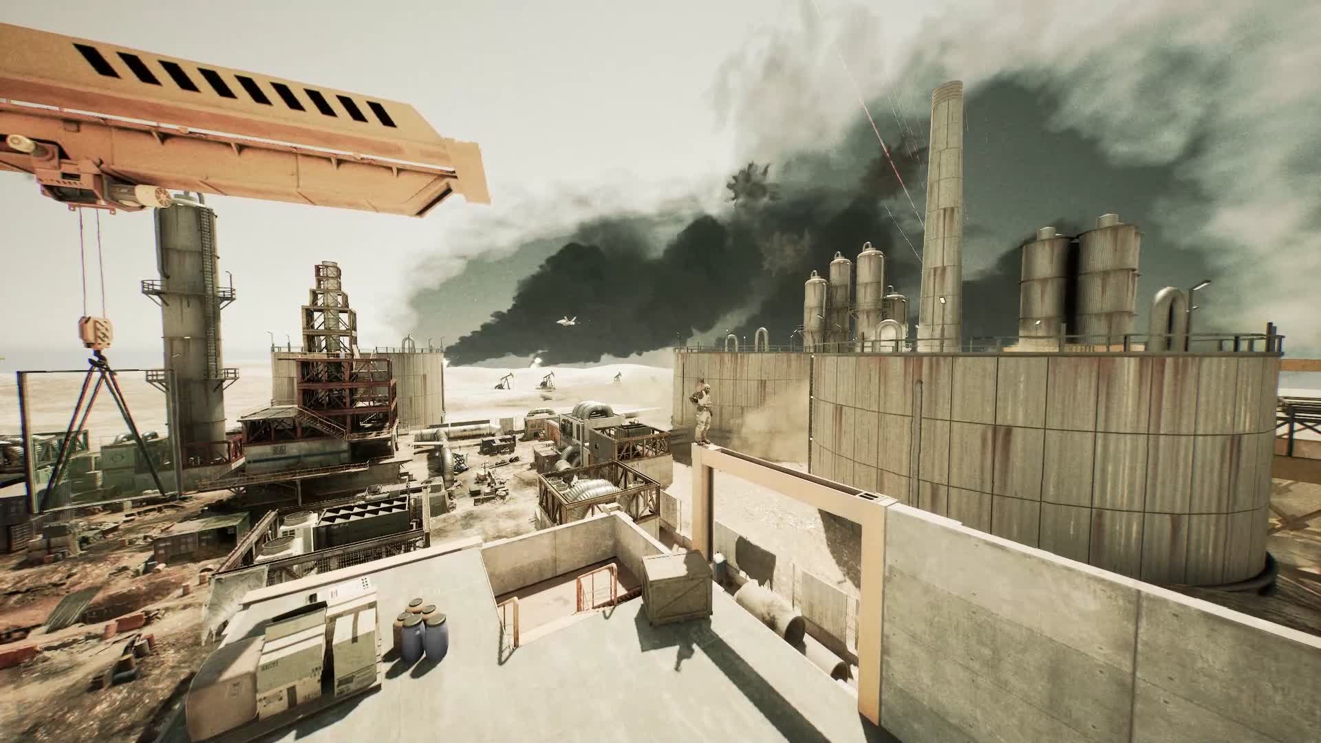 🏗️ Deserted Gun Game 🔫