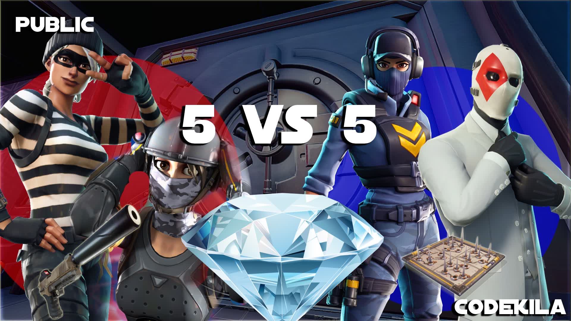 💎The Robbery Red vs Blue💎
