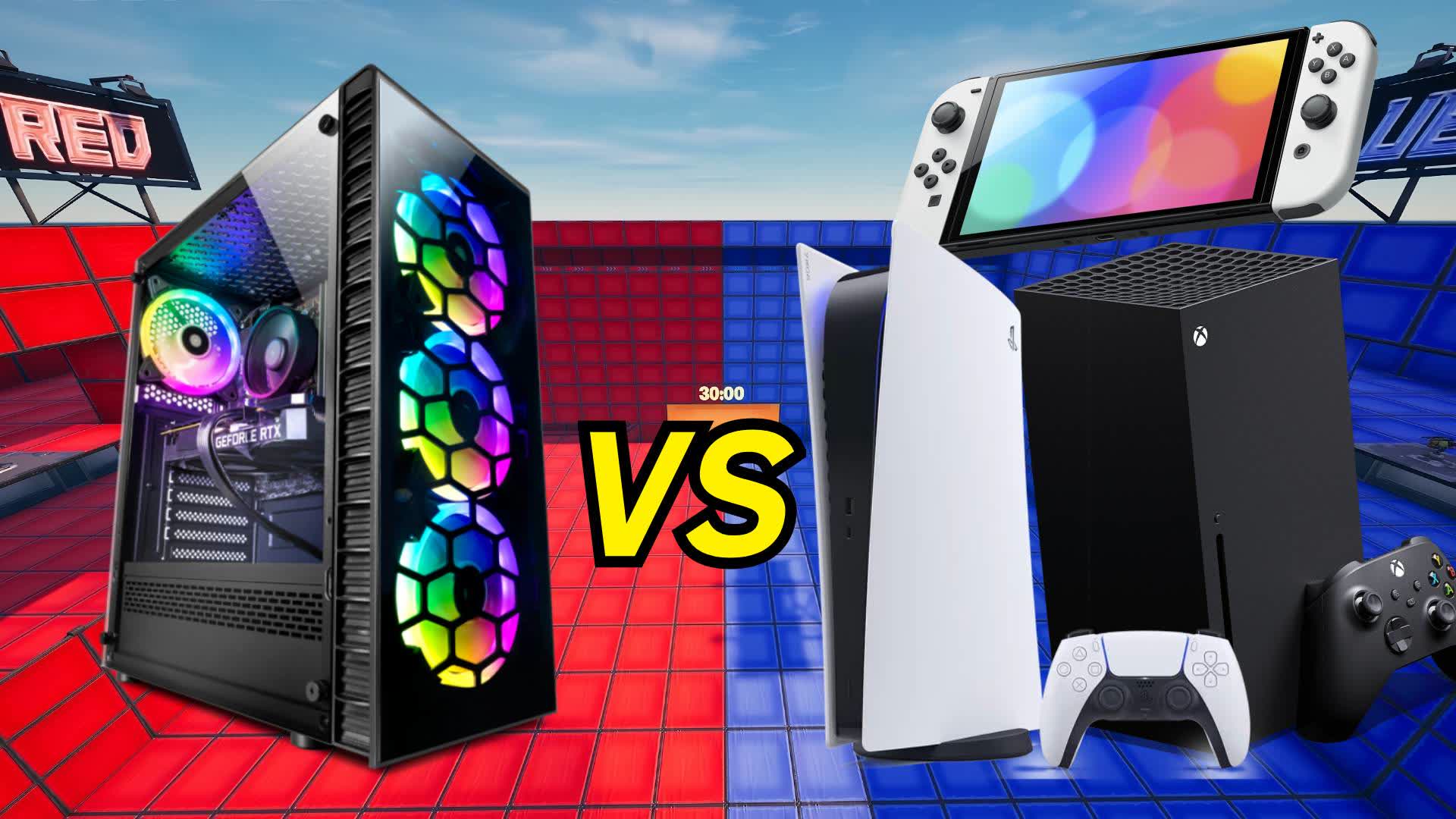 CONSOLE VS PC 🔴🔵