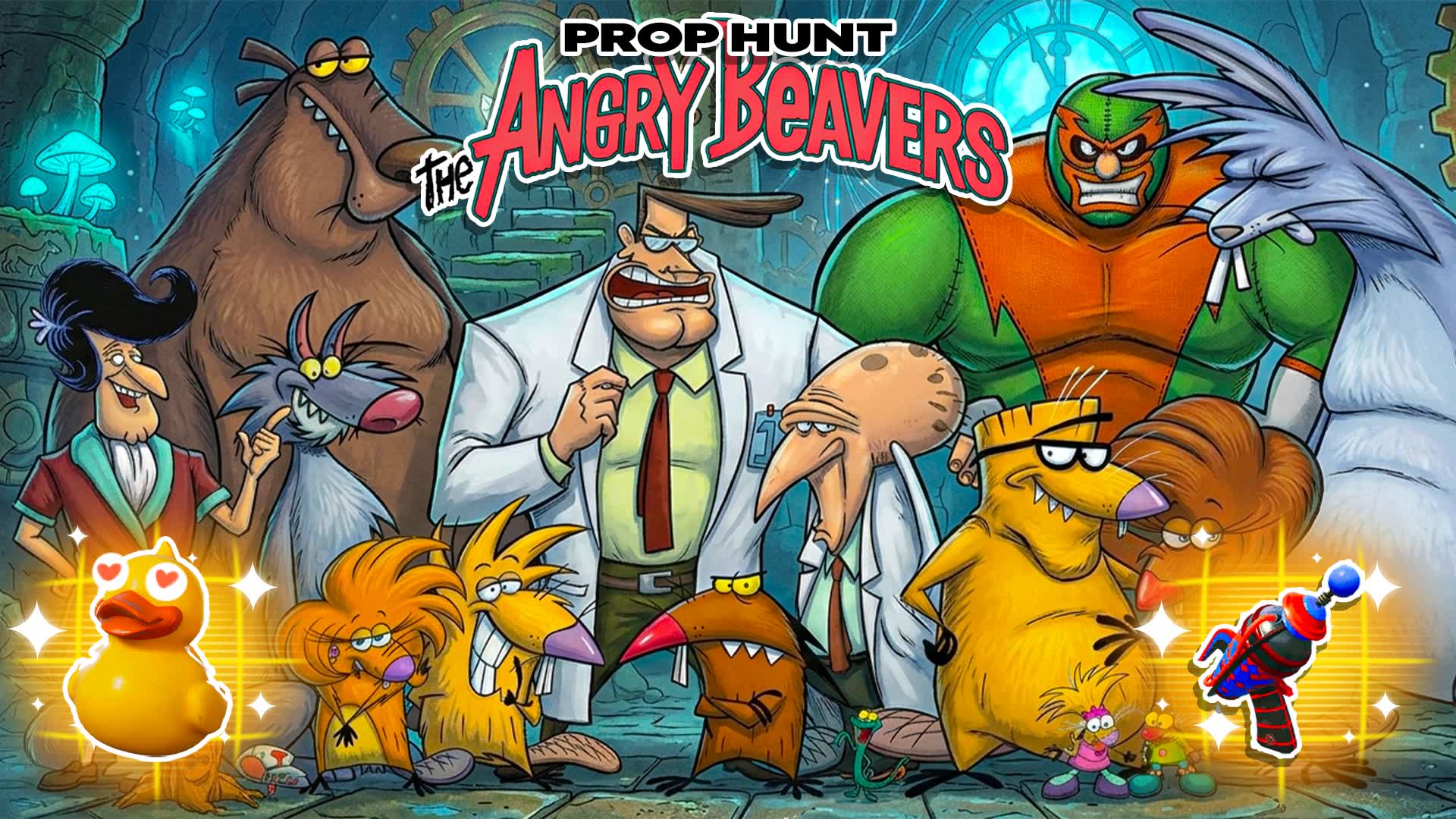 DAM IT! THE ANGRY BEAVERS PROP HUNT🔎