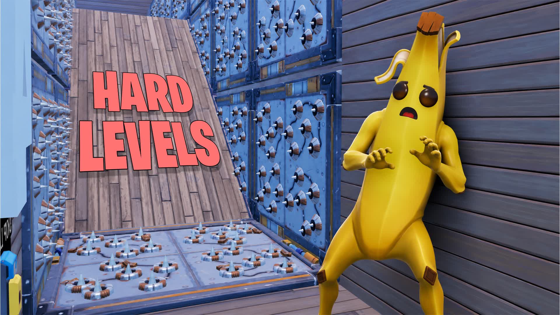 🍌Peely plays Hard Deathrun