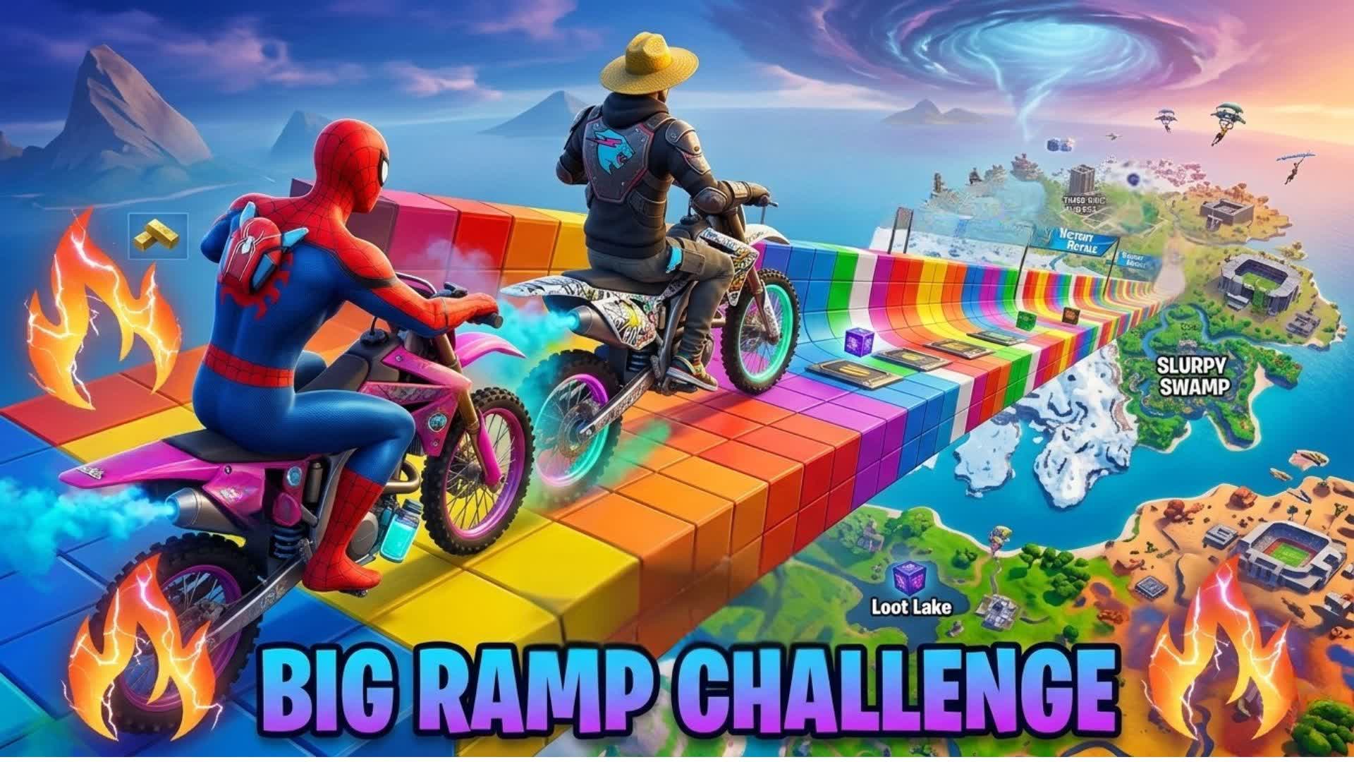🚨DRIFT RAMP ROAD BATTLE 2.0