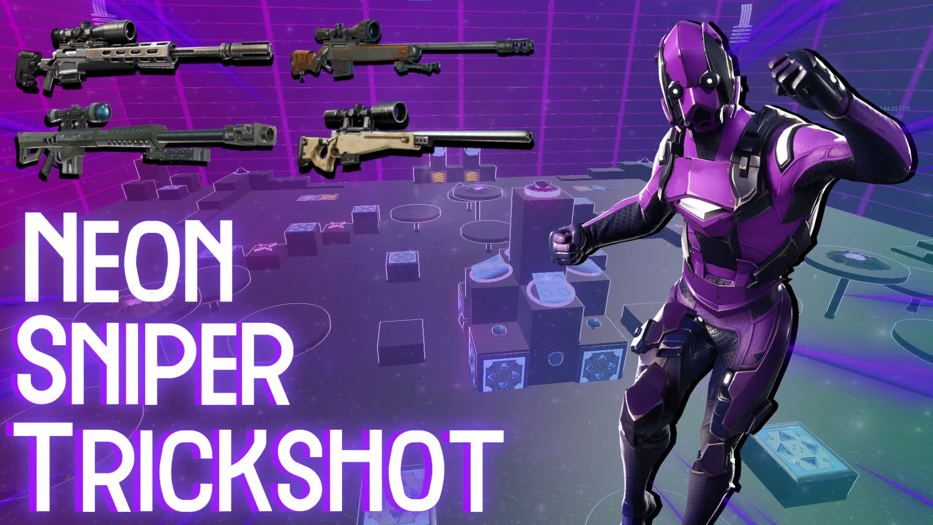 Neon Sniper Trickshot