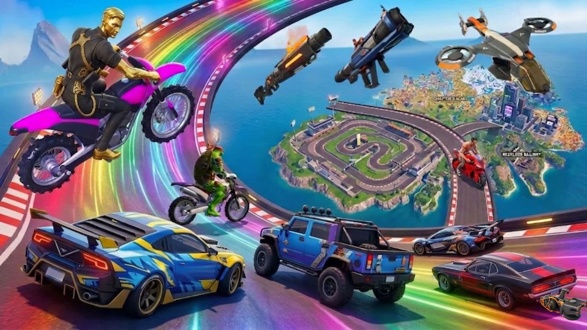 🚗 JOGO DE CARROS TMNT CRAZY RAMP🔥08
