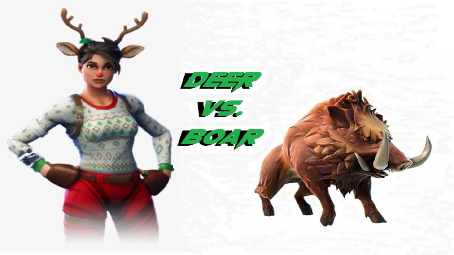 Deer vs. Boar
