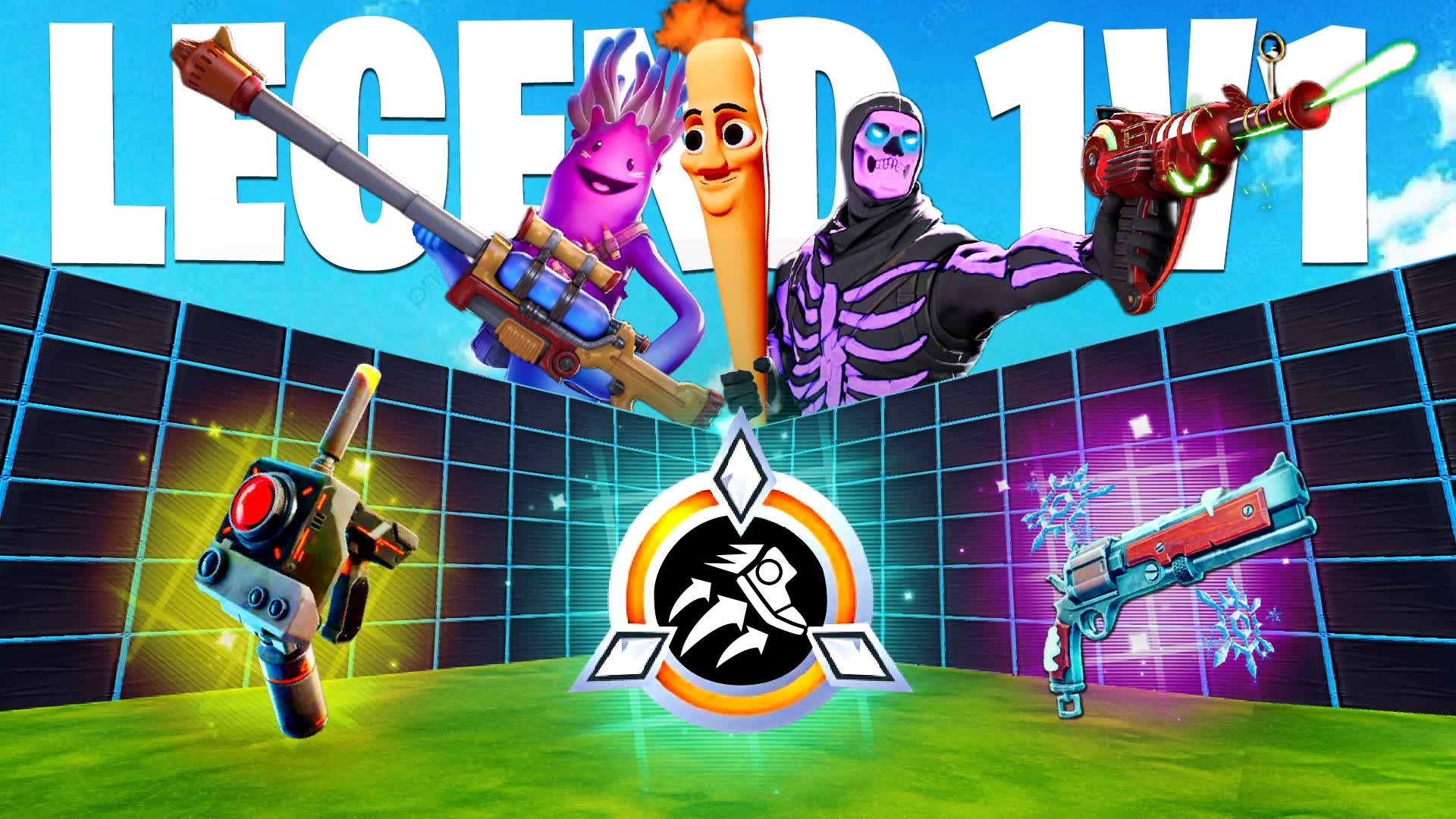 LEGEND 1V1 FFA - ALL GUNS & - كل الاسلحة