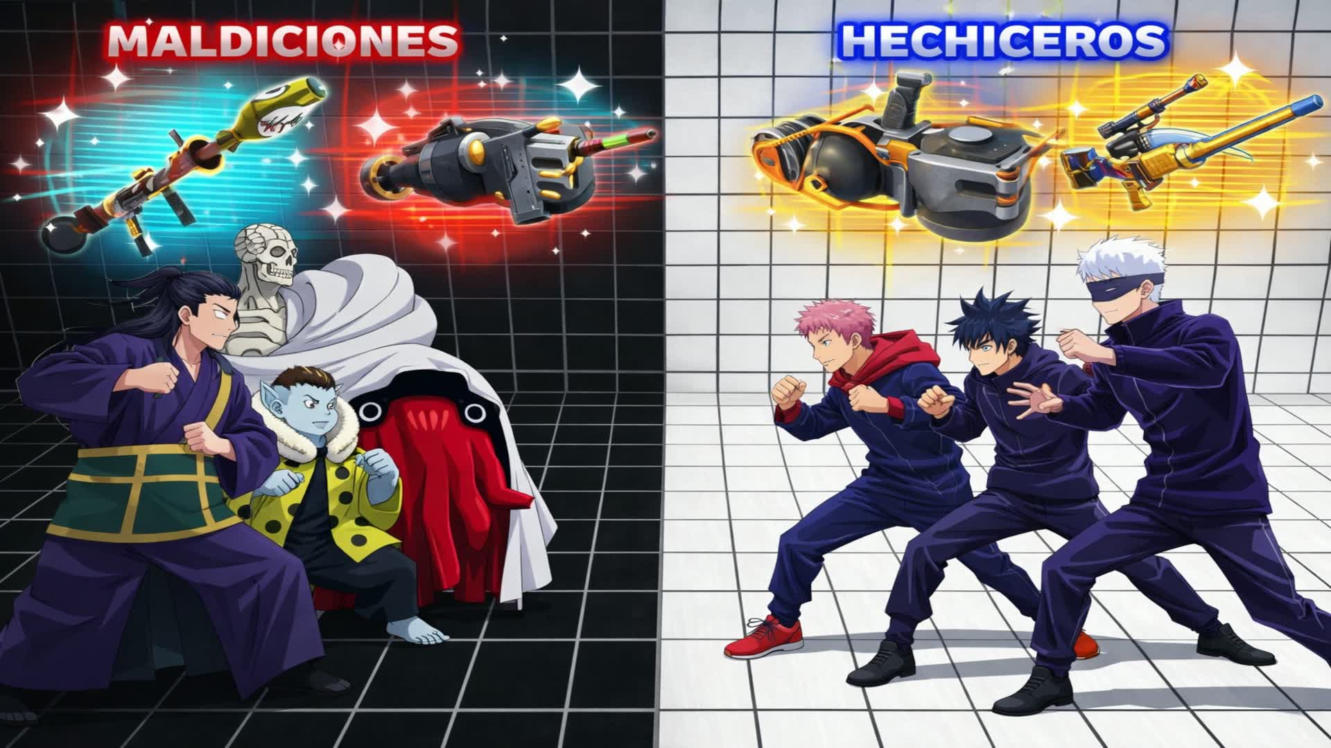 Cursed Arena: Hechiceros vs Maldiciones⚡