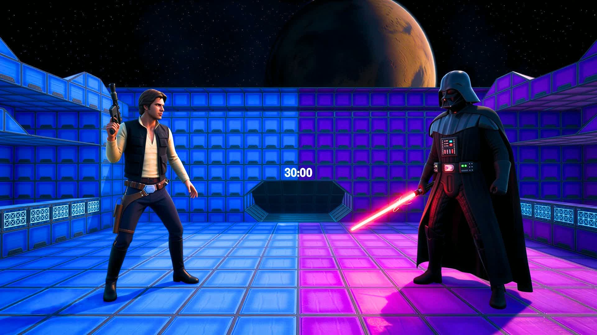 STAR WARS BLUE VS PINK