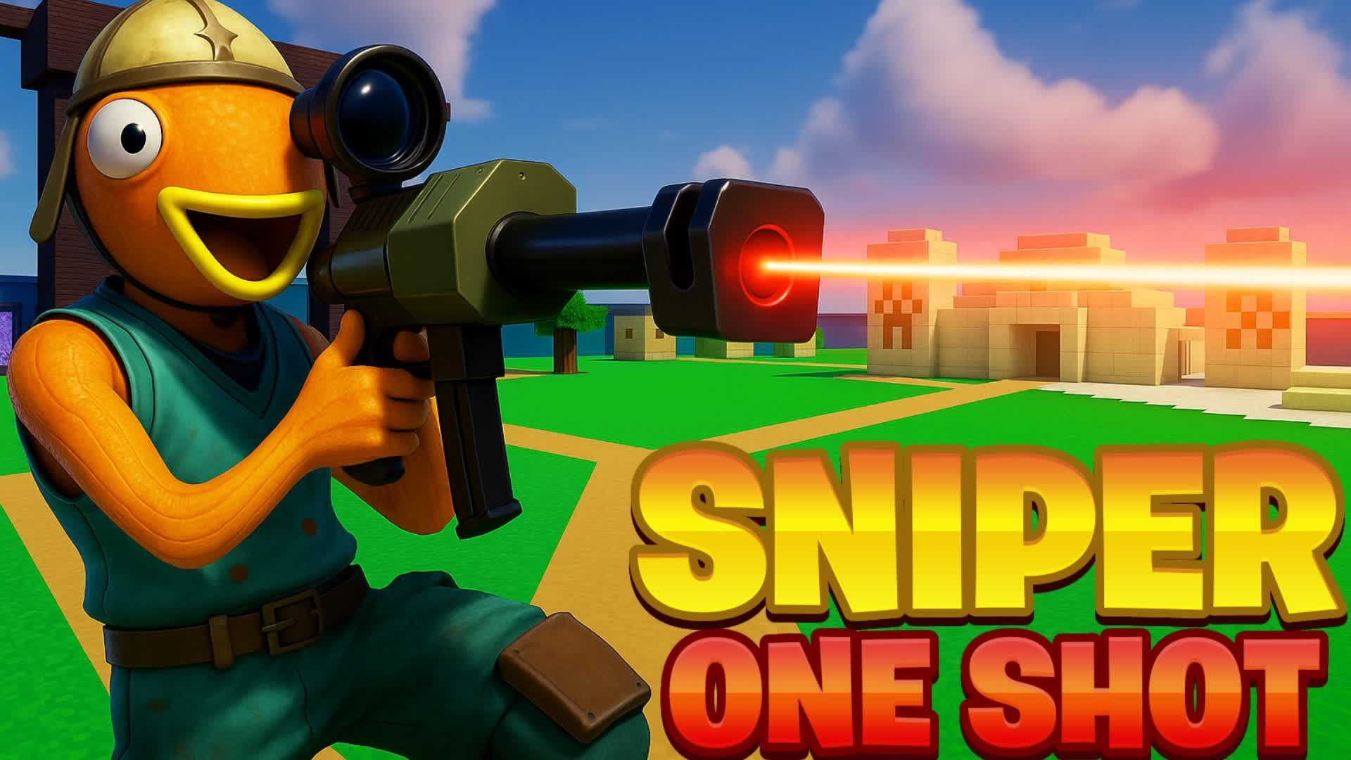 CRAZY SNIPER SUPER ONE SHOT MINECRAFT🎯