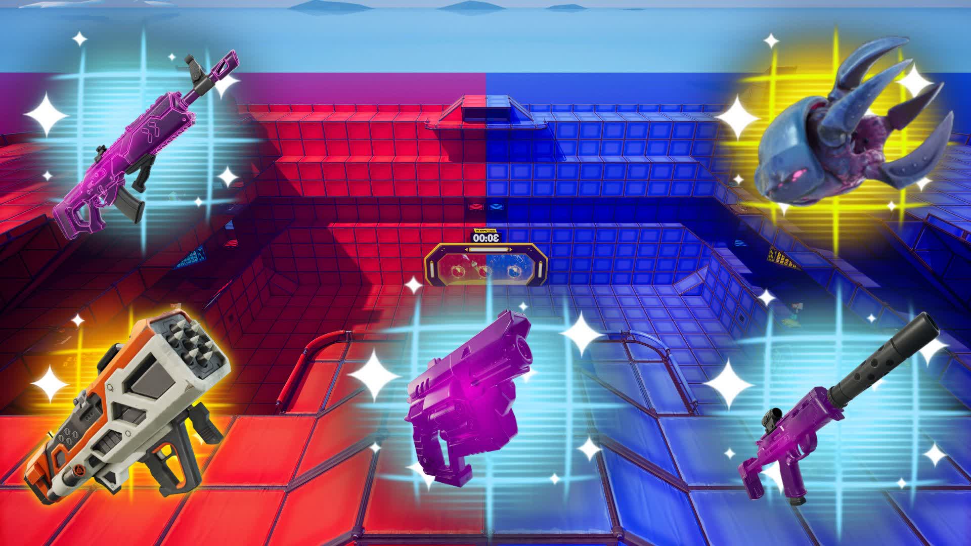 CRAZY RED 🔴 vs BLUE 🔵 | EPIC ARENA⚡