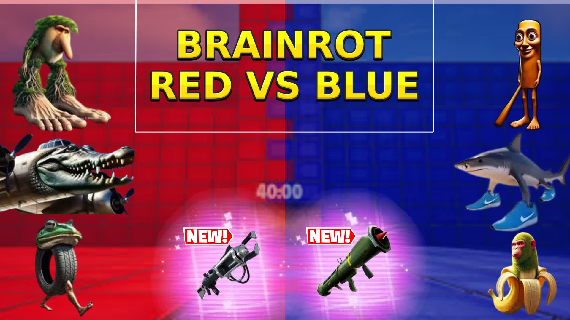RED vs BLUE(BRAINROT)
