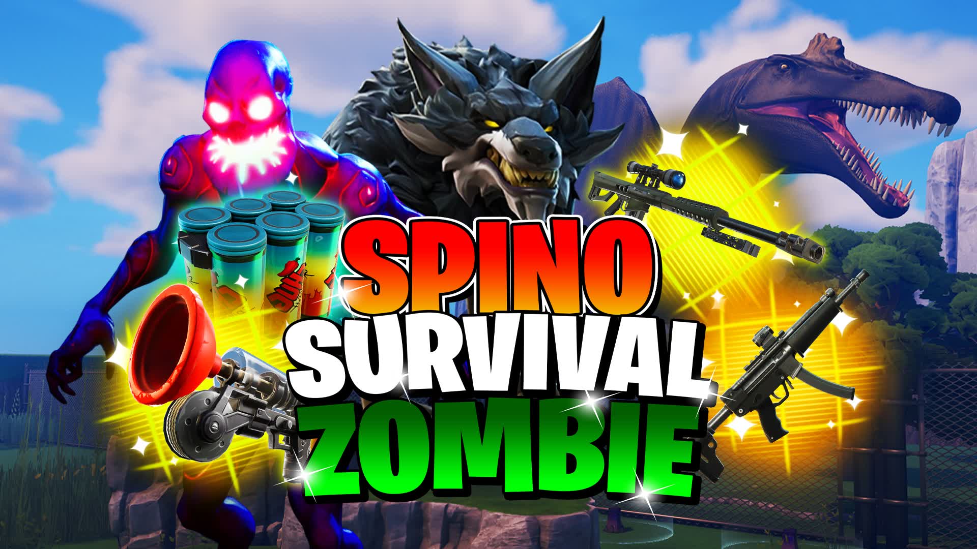 Horror SPINO SURVIVAL Zombie [HORROR]