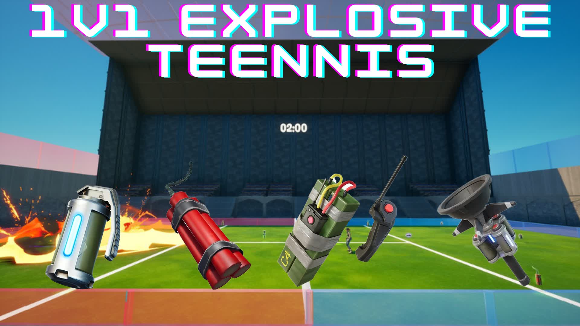 1V1 Explosive Tennis