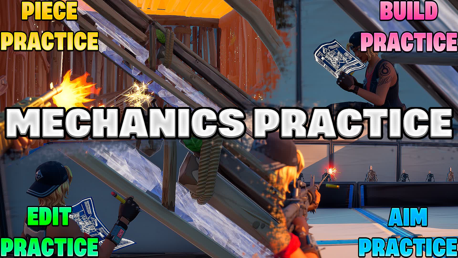 🏆 MECHANICS PRACTICE - PIECE 🧩 AIM 🎯