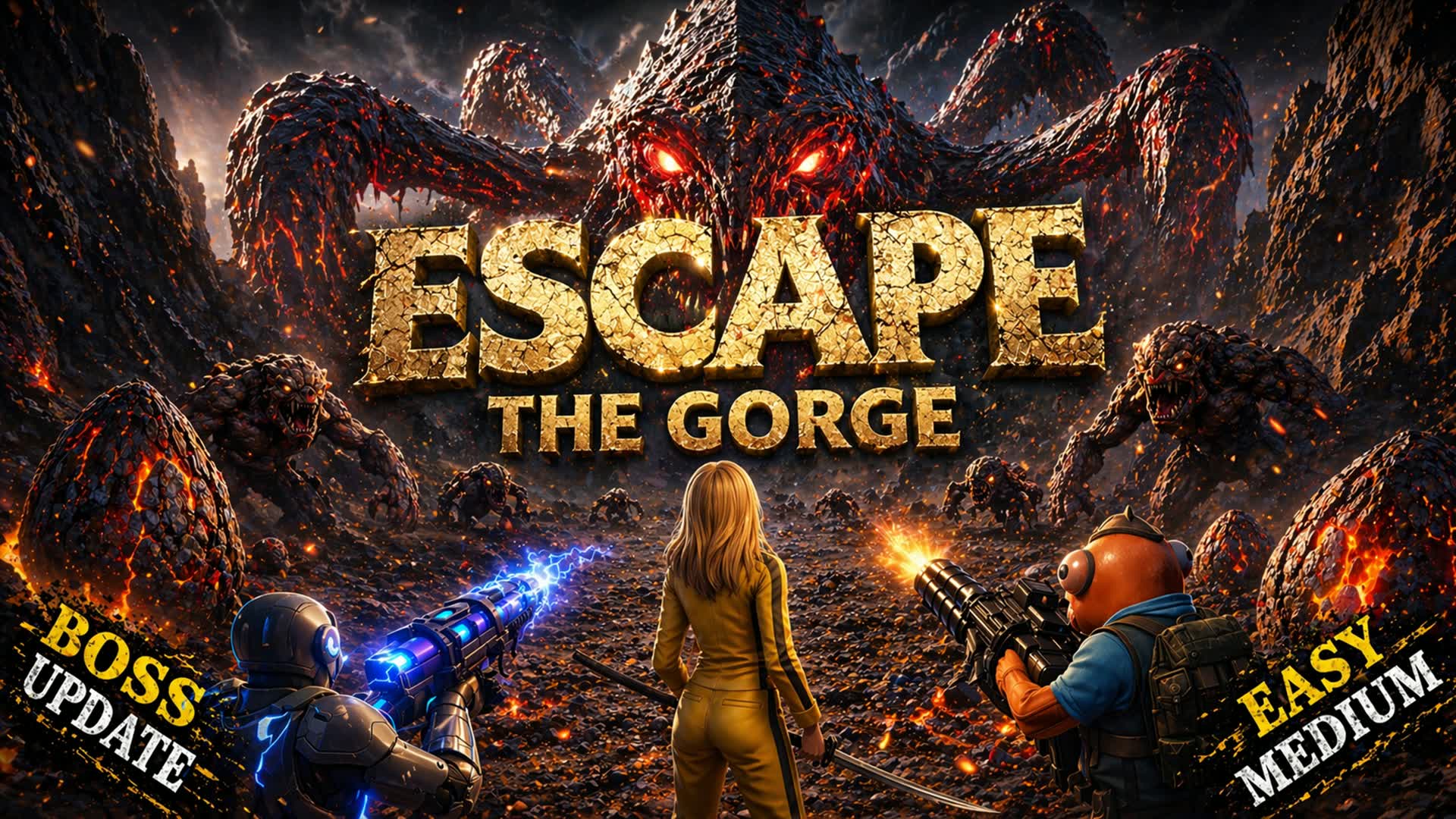 Escape The Gorge PVE 1-4
