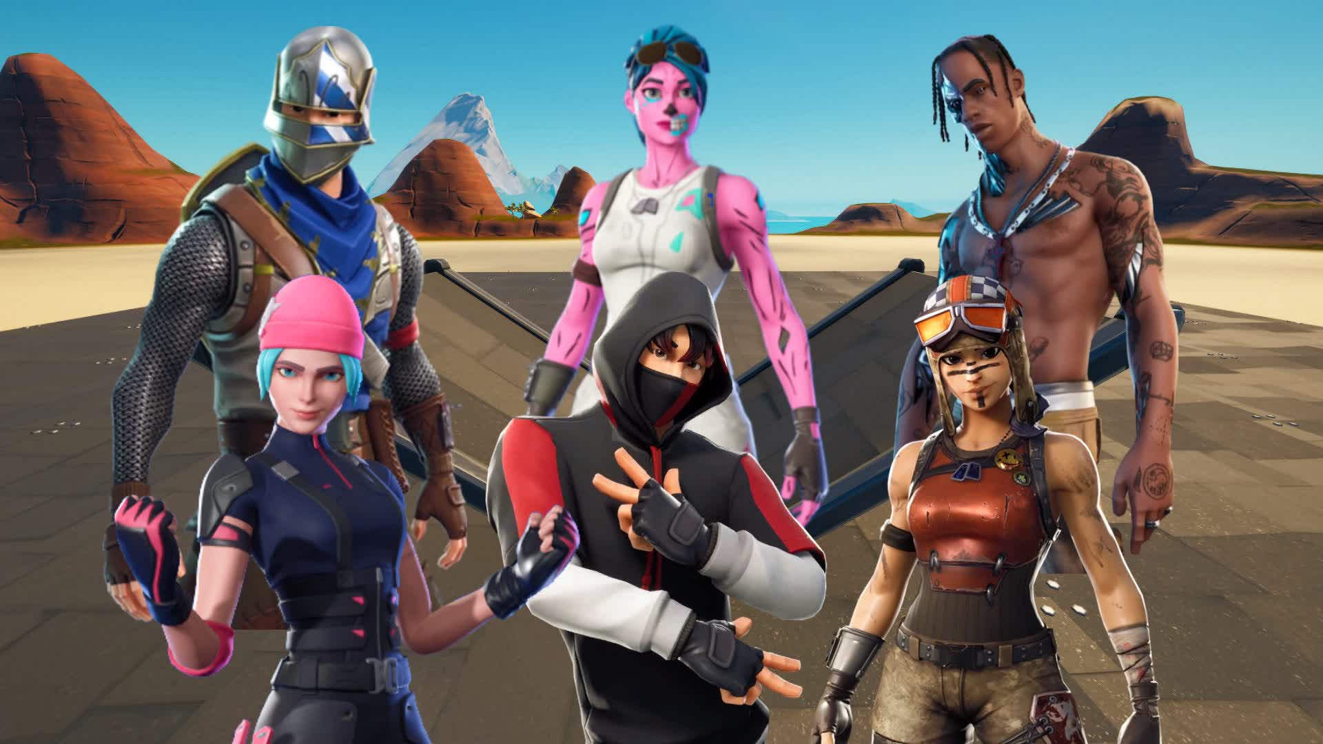🔥ALL OG SKINS 1V1😈