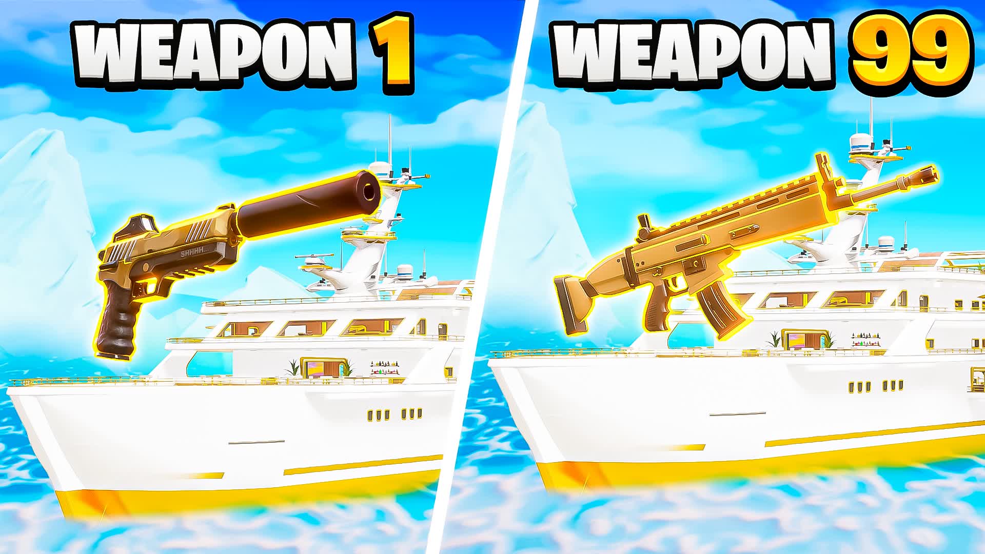 HOSPITAL YACHT GOLD INFINITE🌀GUNGAME🛥️