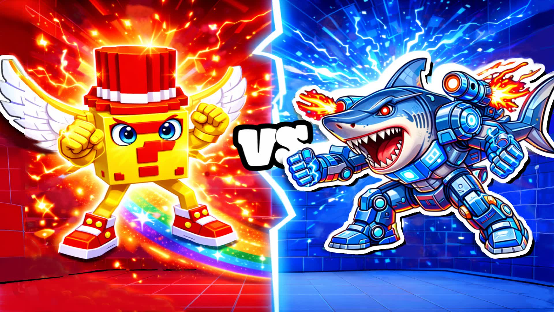 THUMBNAIL RED VS BLUE 🔴🔵