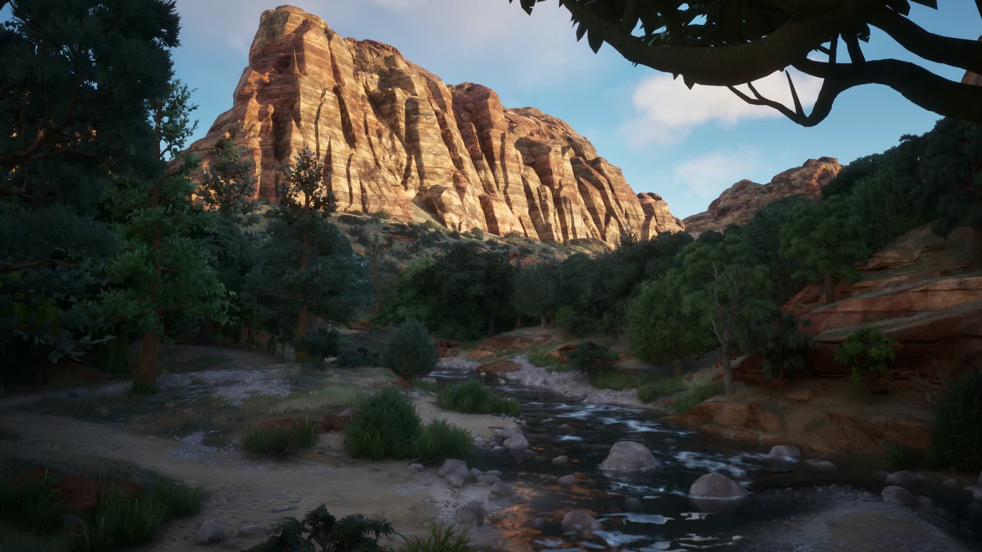 Southwestern River Valley Environment