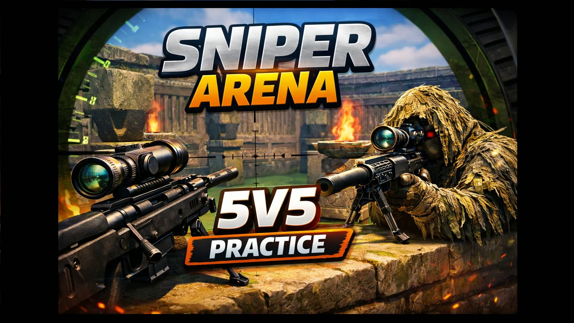 🎯 SNIPER TEMPLE – 5v5 Practice Arena