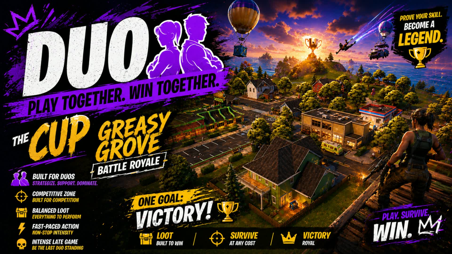 GREASY CUP DUO