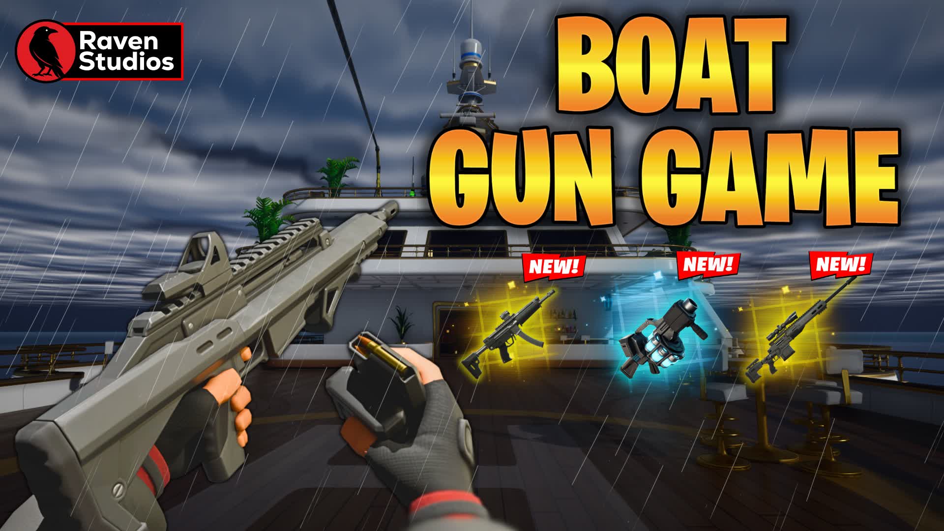 BOAT GUN GAME!