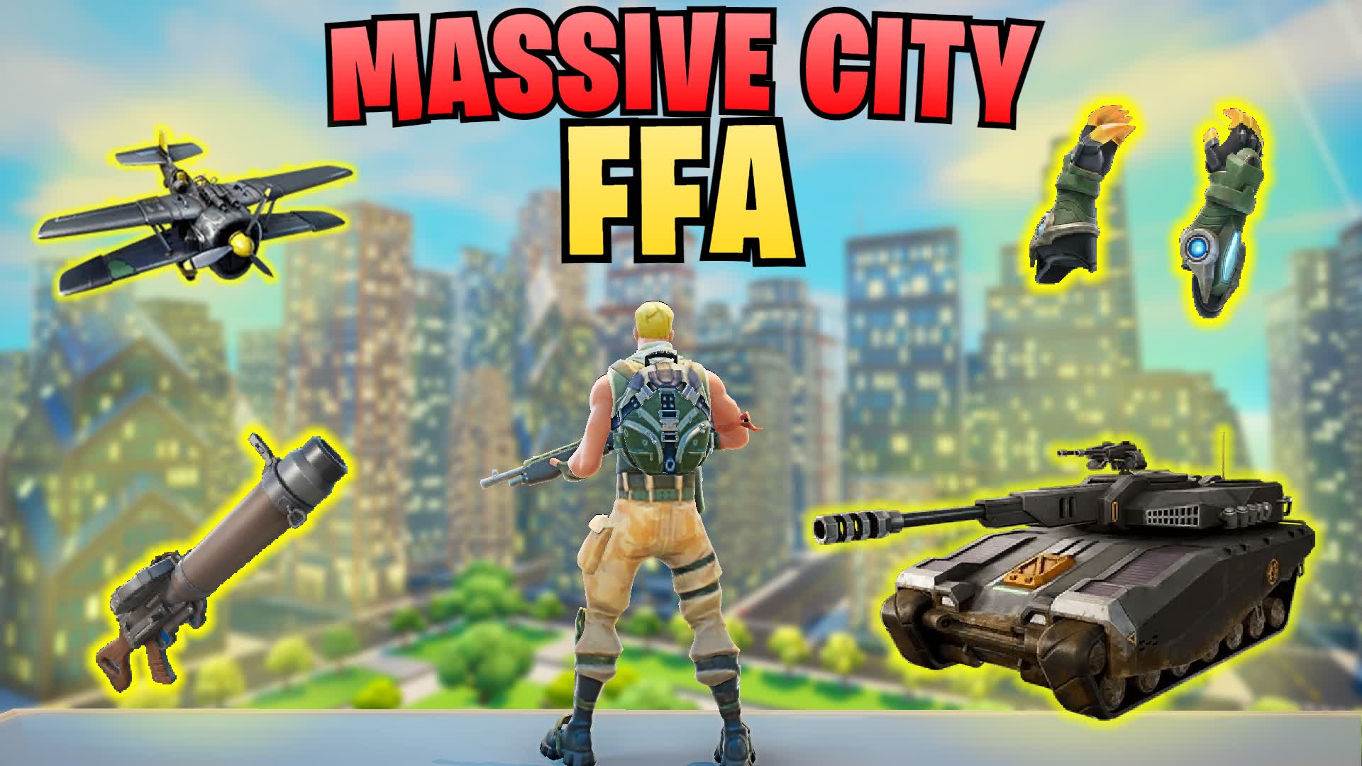 🏙️Massive City FFA💥(ALL WEAPONS)