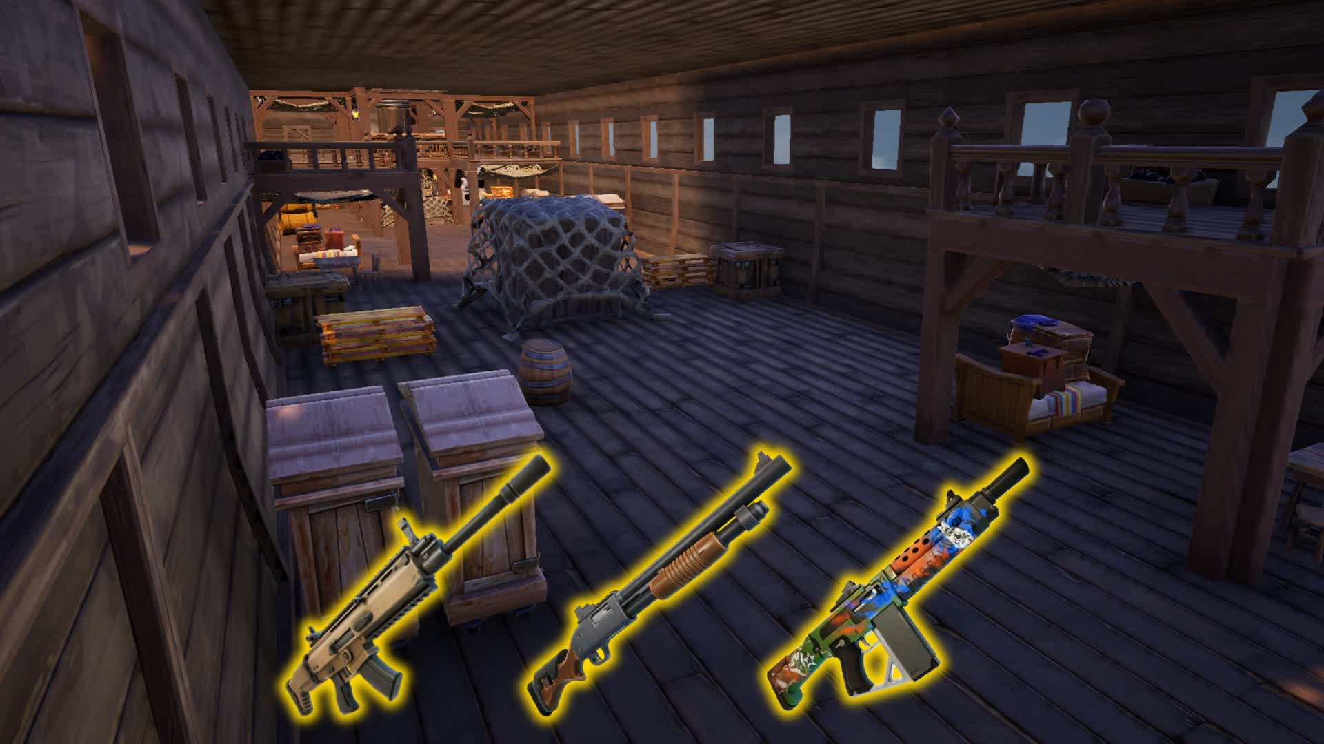 THE BOAT - GUN GAME