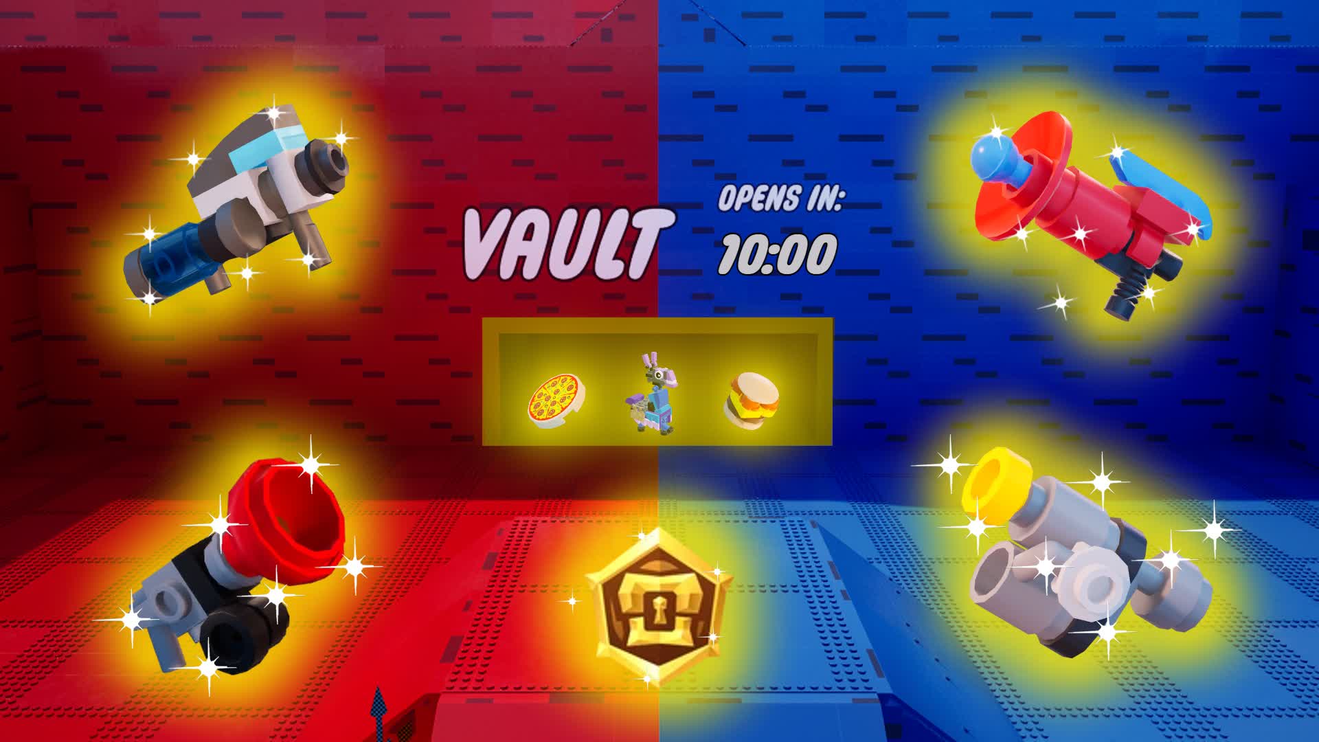1UP 🧱 Red vs Blue 🔵🔴